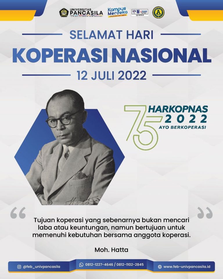 Selamat Hari Koperasi Nasional - Fakultas Ekonomi Dan Bisnis