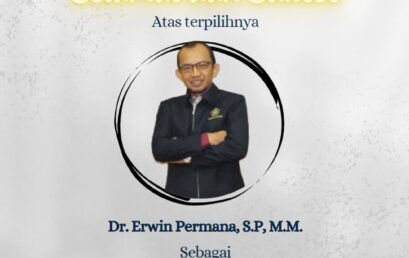 SELAMAT DAN SUKSES WAKIL DEKAN II PERIODE 2024-2028 Dr. Erwin Permana, S.P., M.M.