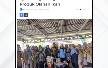 PKM – Dosen & Mahasiswa Fakultas Ekonomi dan Bisnis Universitas Pancasila memberikan penyuluhan dan pelatihan pembuatan produk olahan ikan berbasis social entreprises kepada warga Desa Sungaibuntu, Kabupaten Karawang